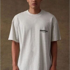 Essentials Light Oatmeal Tshirt